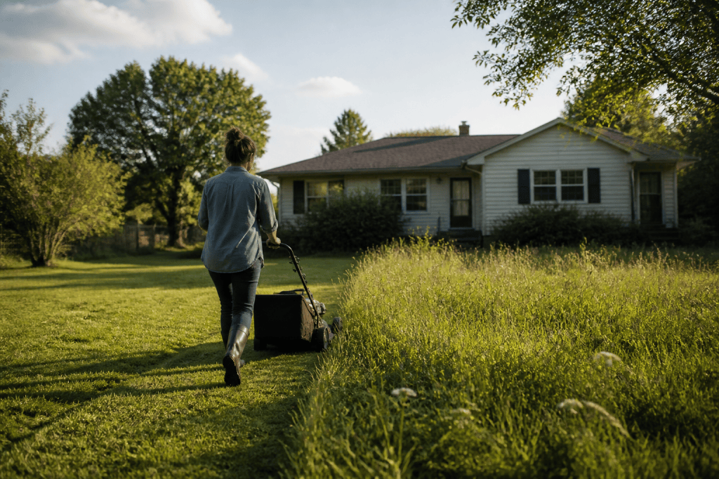 I Don’t Like Mowing the Lawn—and I’m Okay With That